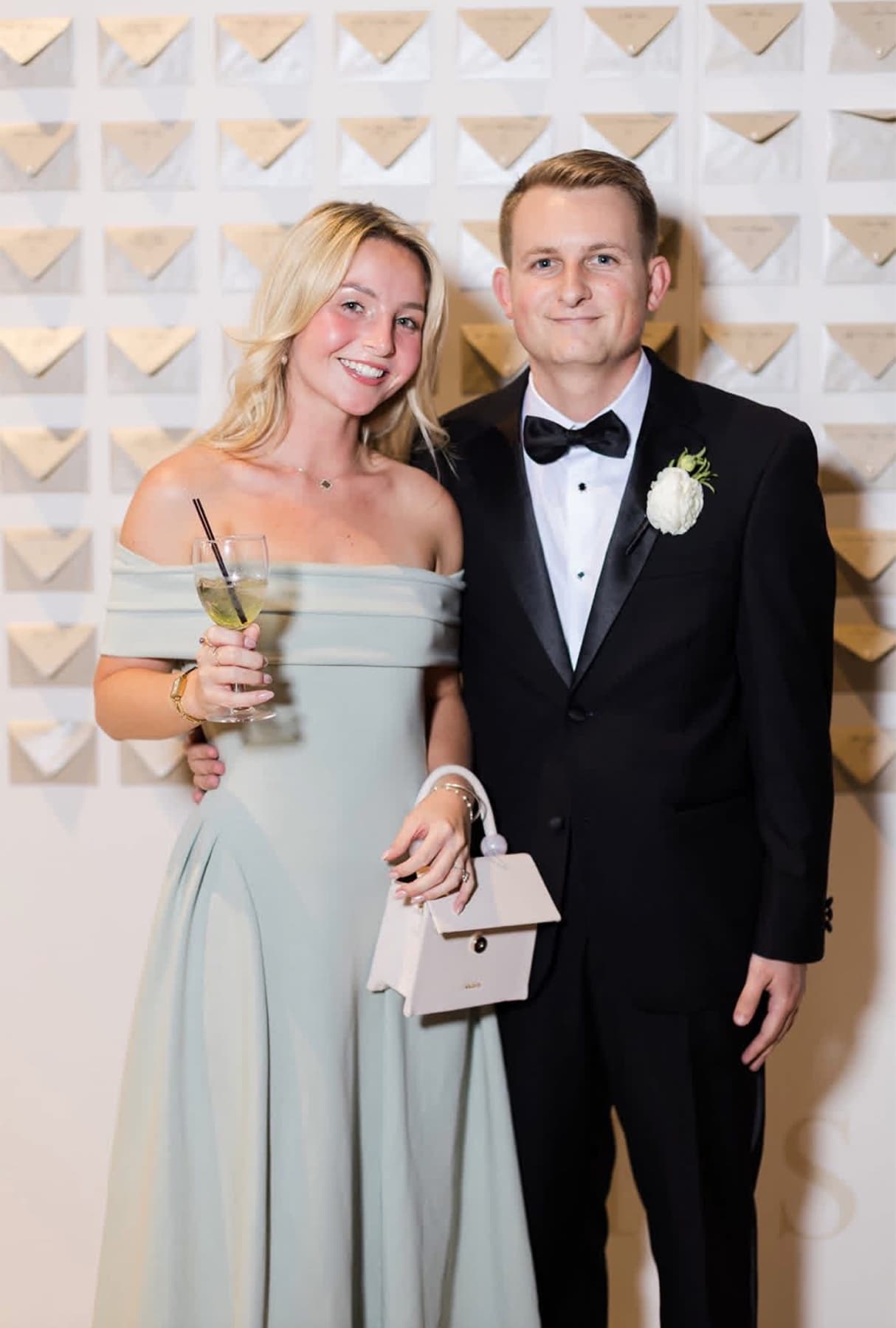Duncan and Savanna at a formal event